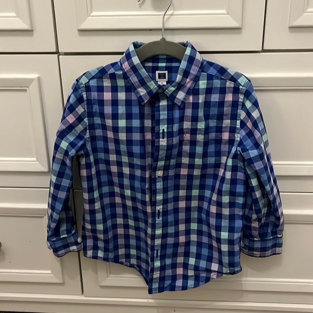 Janie & Jack button down short boys